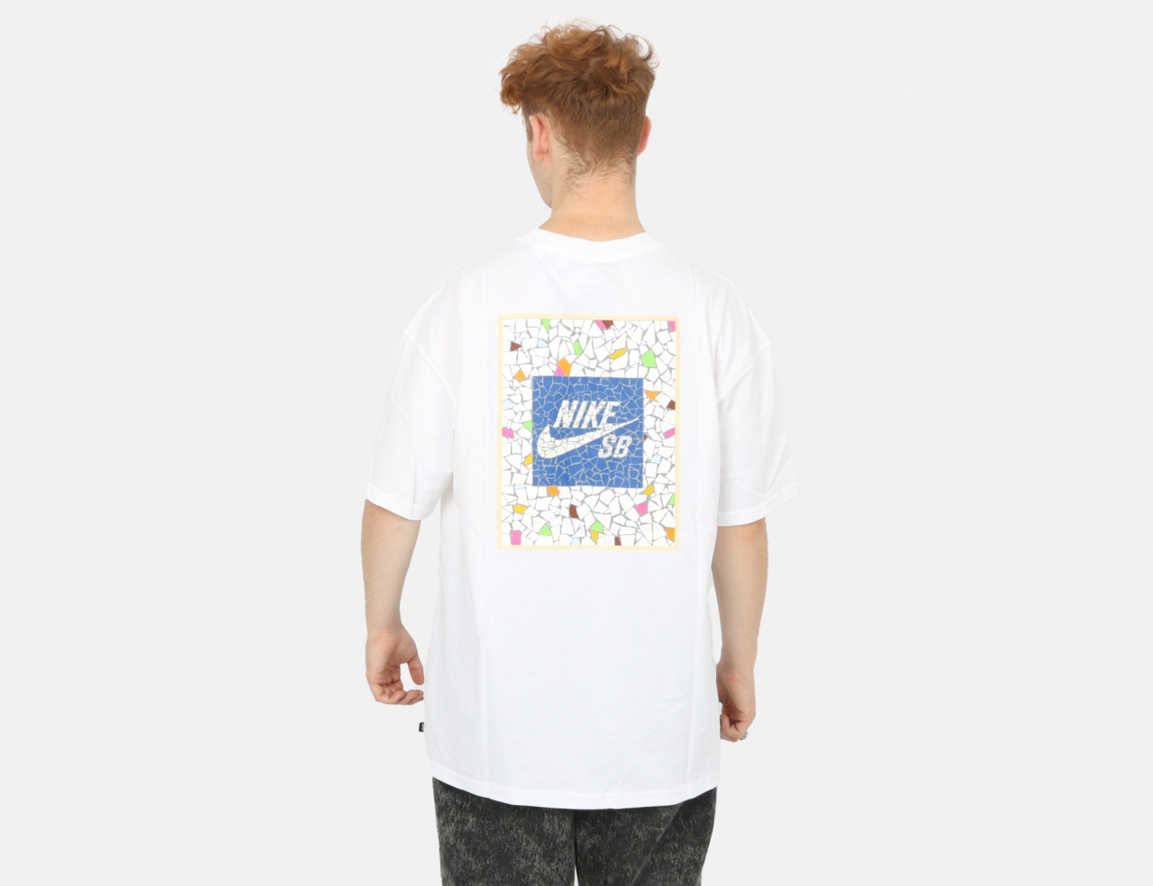 Nike SB Mosaic T-Shirt - White