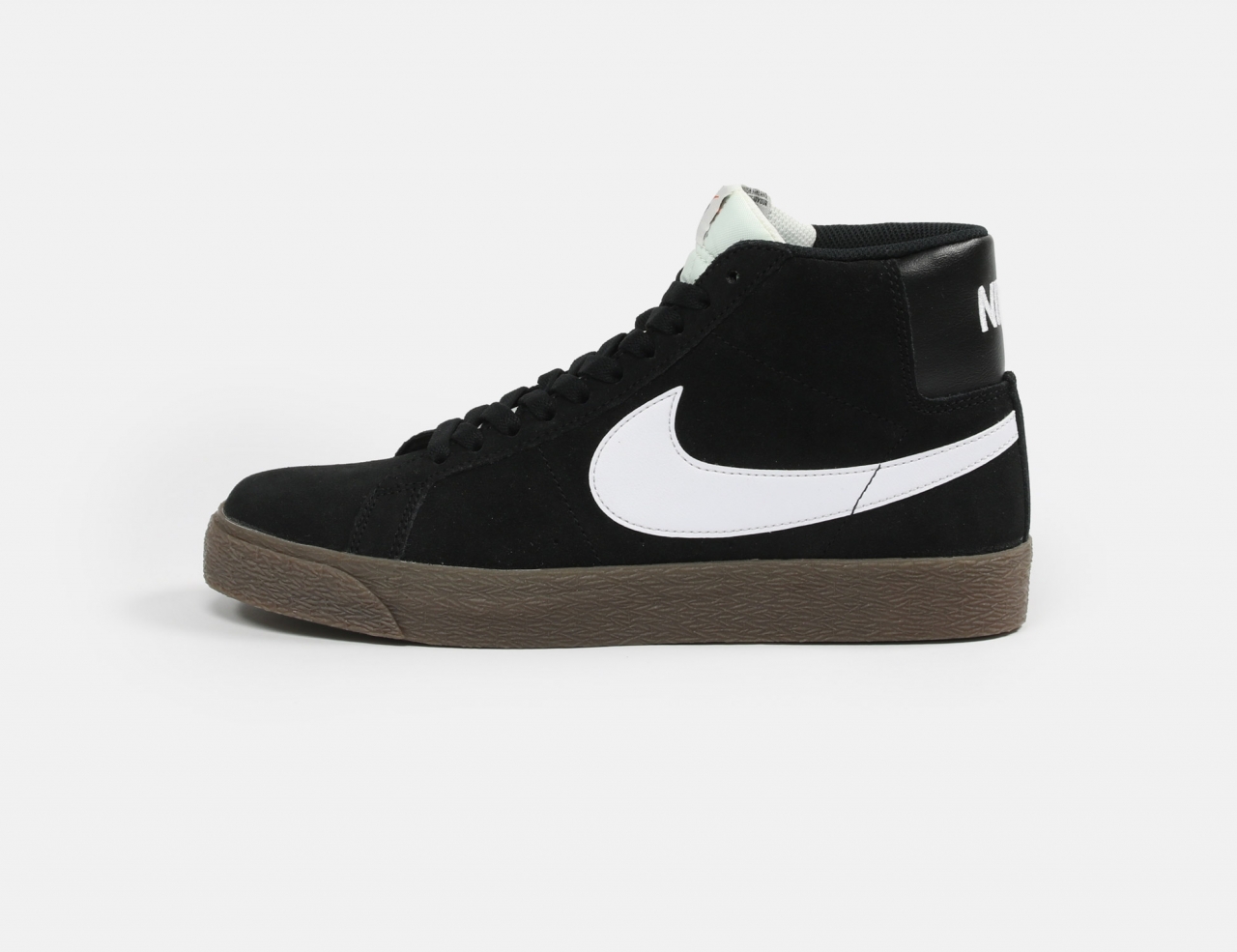 Nike SB Zoom Blazer Mid Sneaker - Black / White / Gum