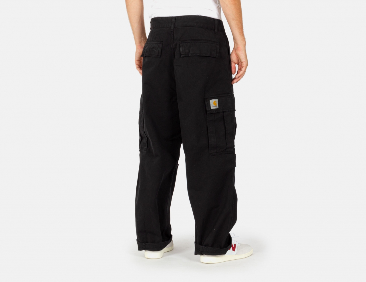 Carhartt WIP Cole Cargo Pant - Black Garment Dyed