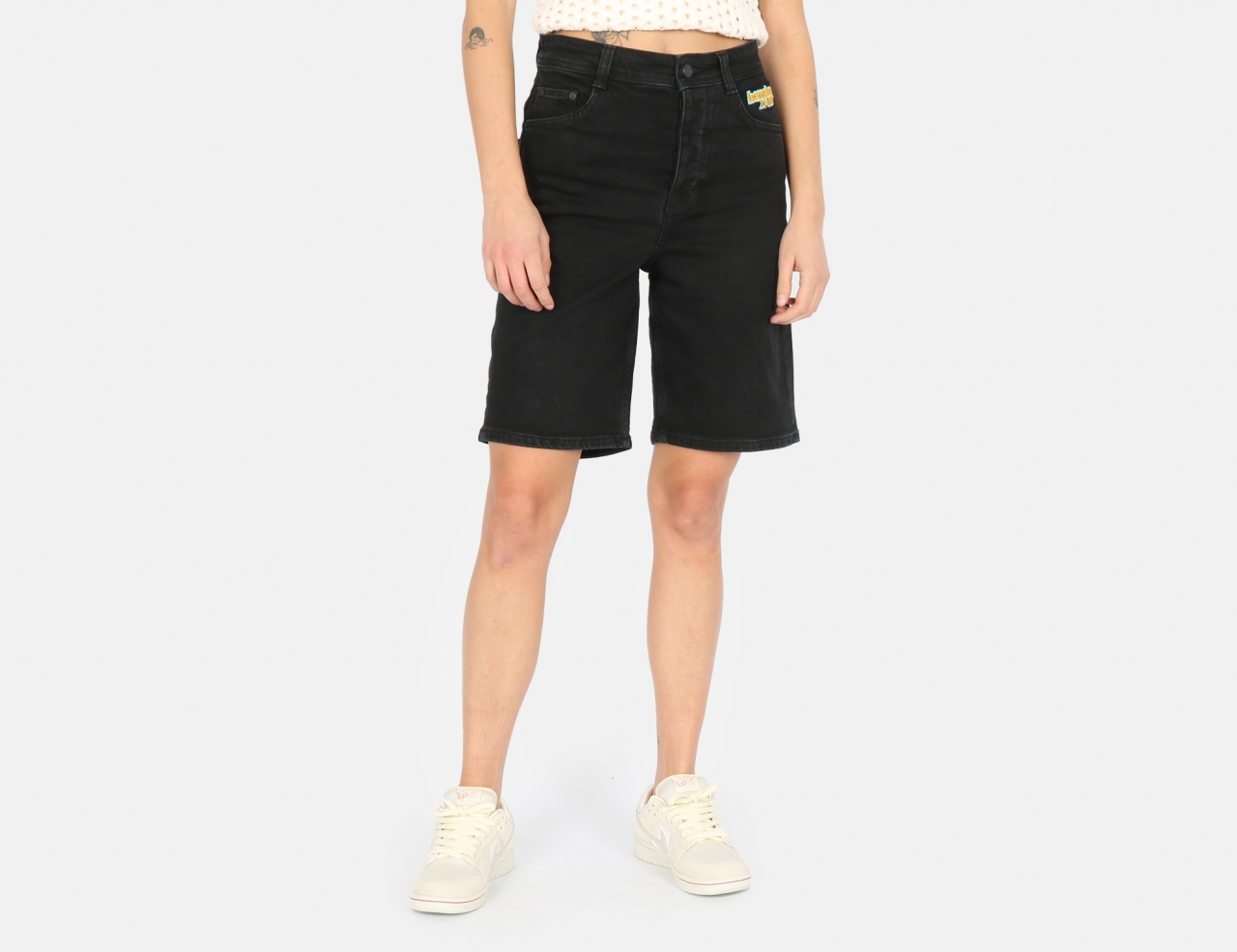 Homeboy x-tra Baggy Shorts - Washed Black