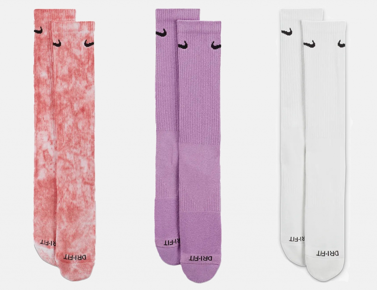 Nike SB Everyday Plus Crush Crew Socks (3-Pair) - Multi Color