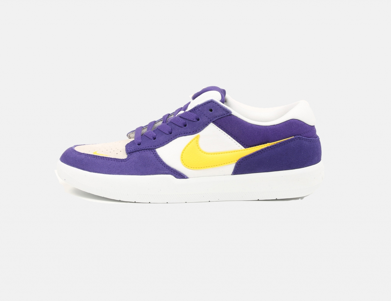 Nike SB Force 58 Sneaker - Court Purple / Amarillo-White