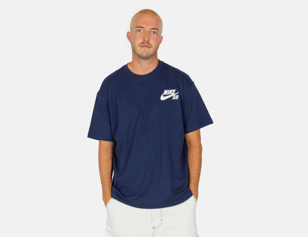 Nike SB Logo T-Shirt - Navy