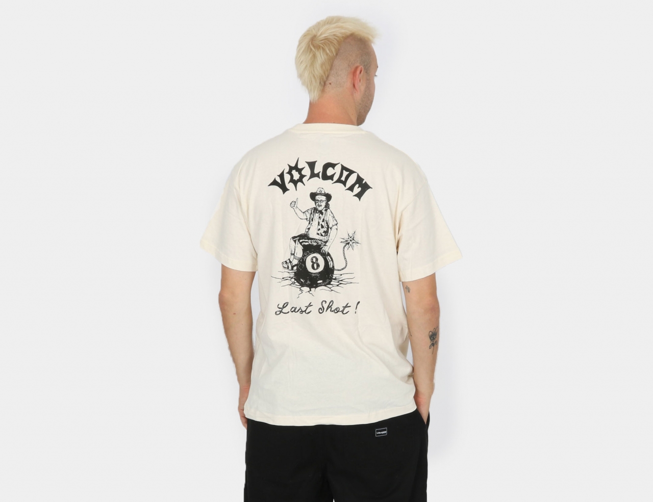 Volcom Last Shot T-Shirt - Dirty White
