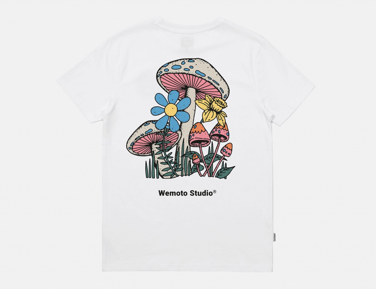 Wemoto Mushroom T-Shirt - White
