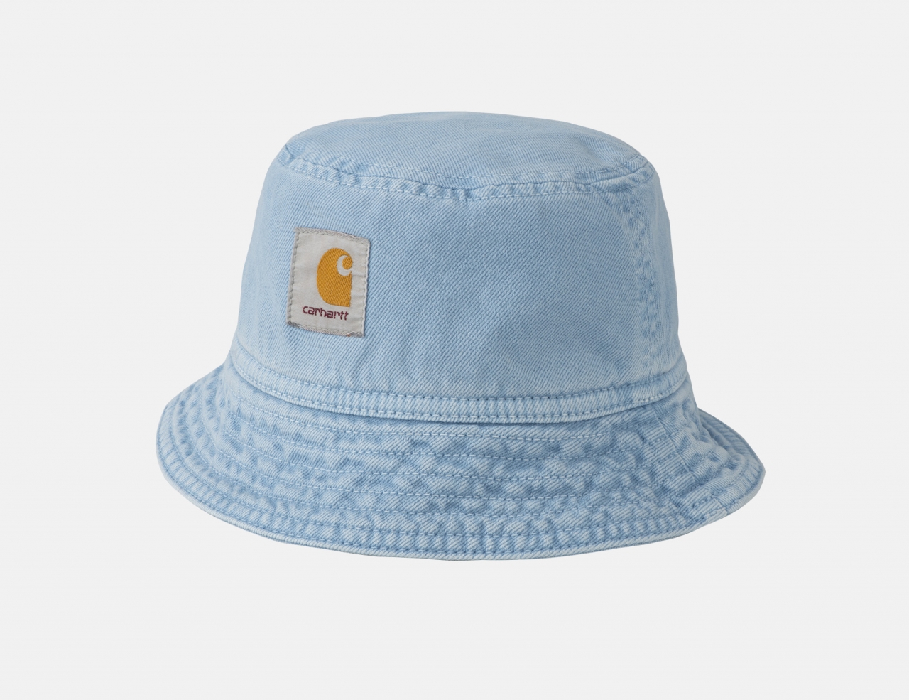 Carhartt WIP Garrison Bucket Hat - Frosted Blue Stone Dyed
