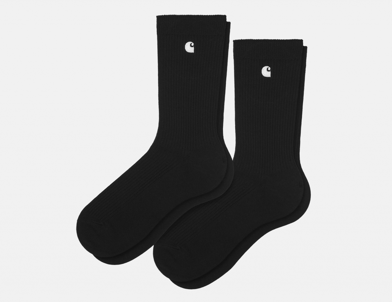 Carhartt WIP Madison Socks Pack - Black / White