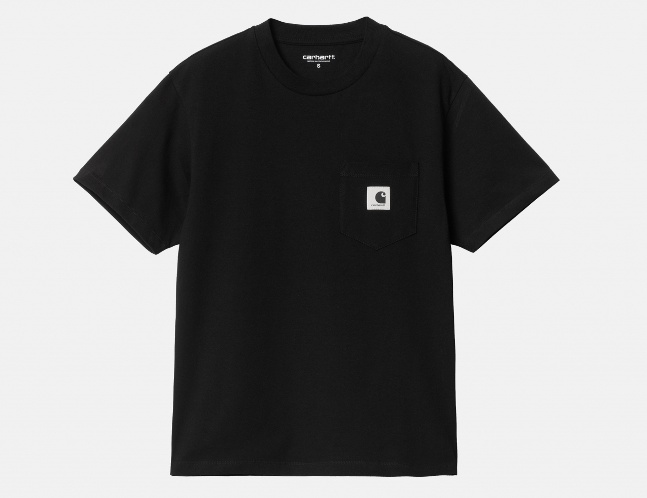 Carhartt WIP W&#039; Shortsleeve Pocket T-Shirt - Black