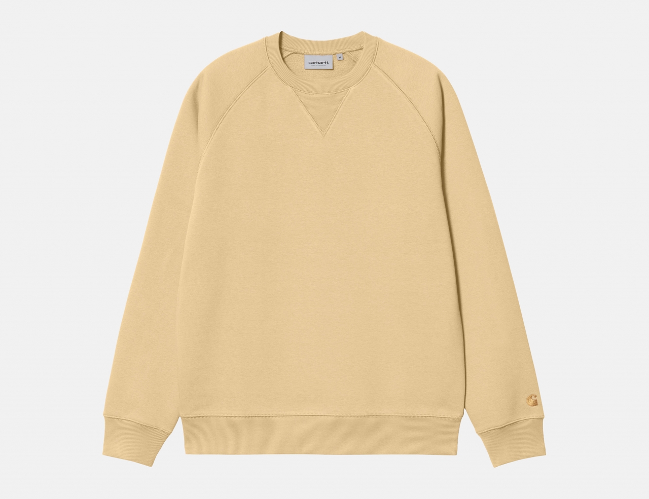 Carhartt WIP Chase Pullover - Citron / Gold