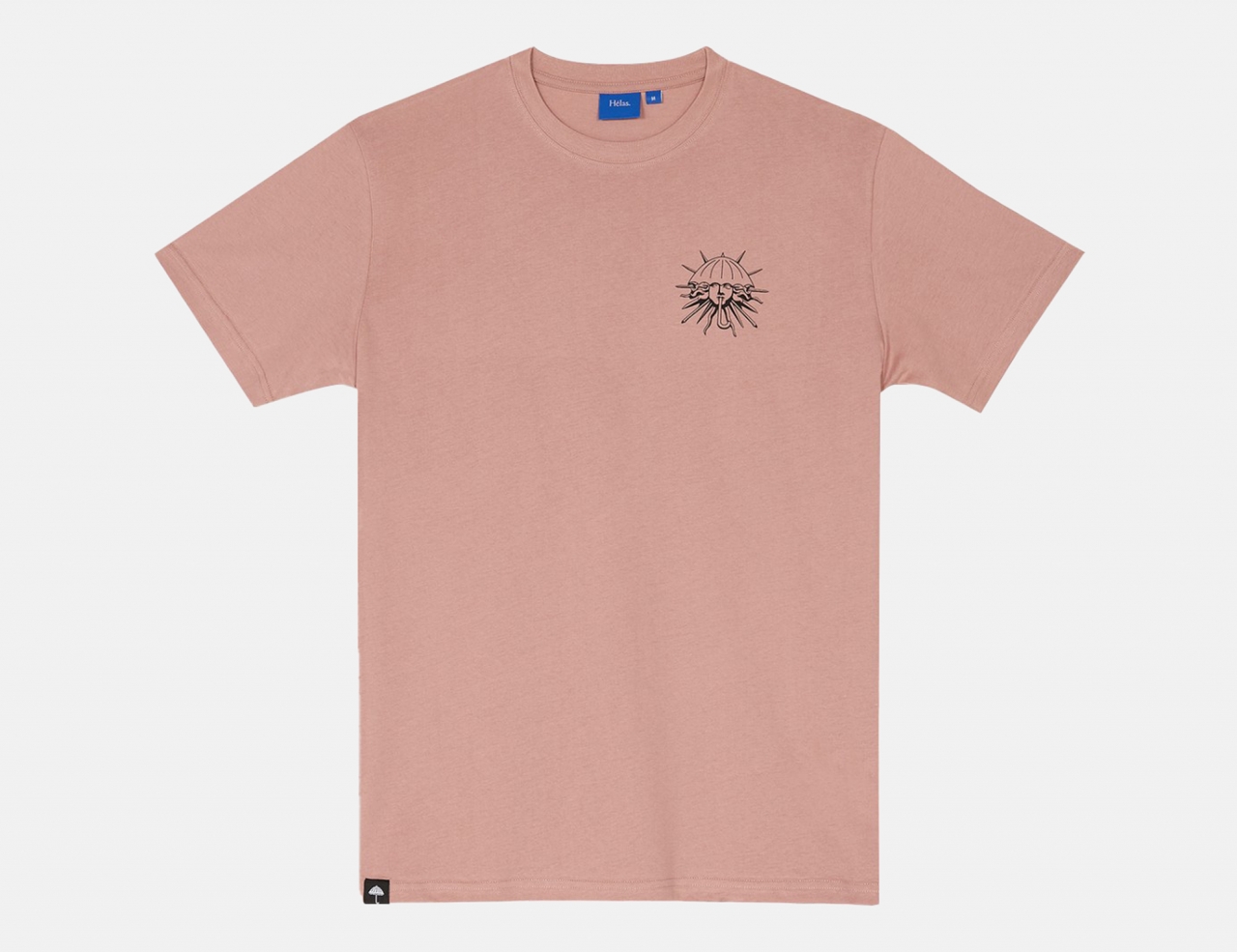 Helas Caps Chateau T-Shirt - Ash Rose