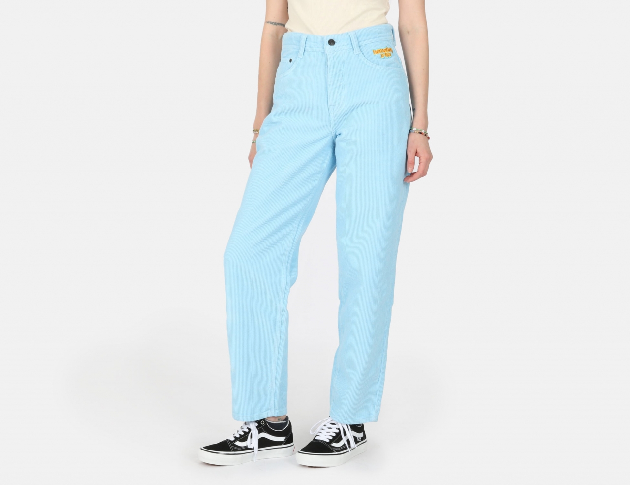 Homeboy x-tra Baggy Cord Pant - Pool Blue