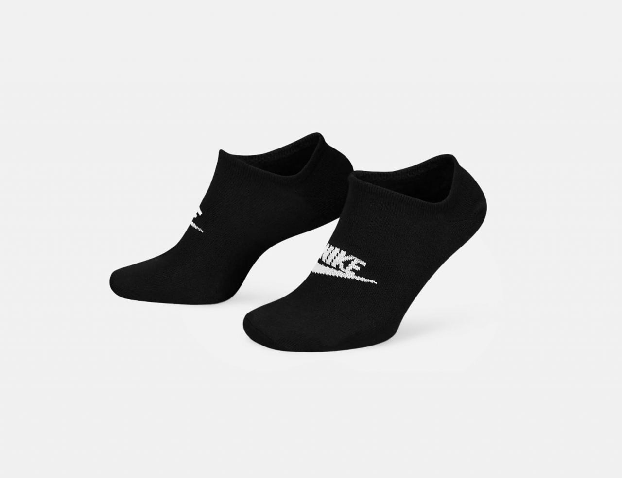Nike SB Everyday Essentials No Show Socks 3-Pair - Black