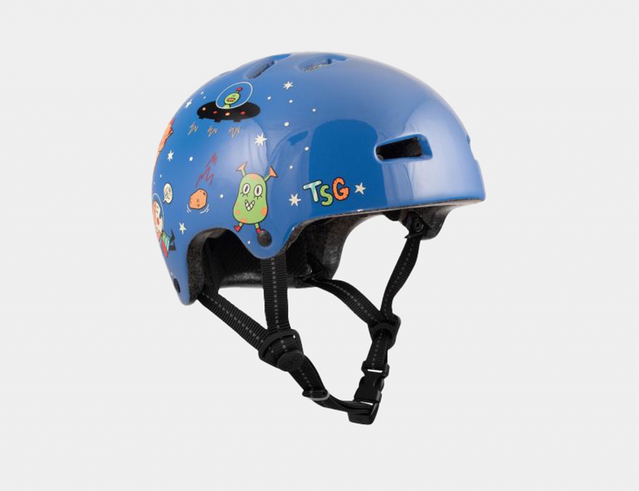 TSG Nipper Mini Graphic Design Kids Helm - Space Craze