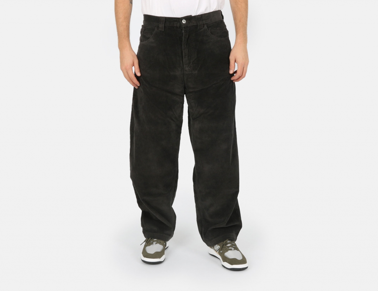 Polar Skate Co. Big Boy Cord Pants - Dirty Black