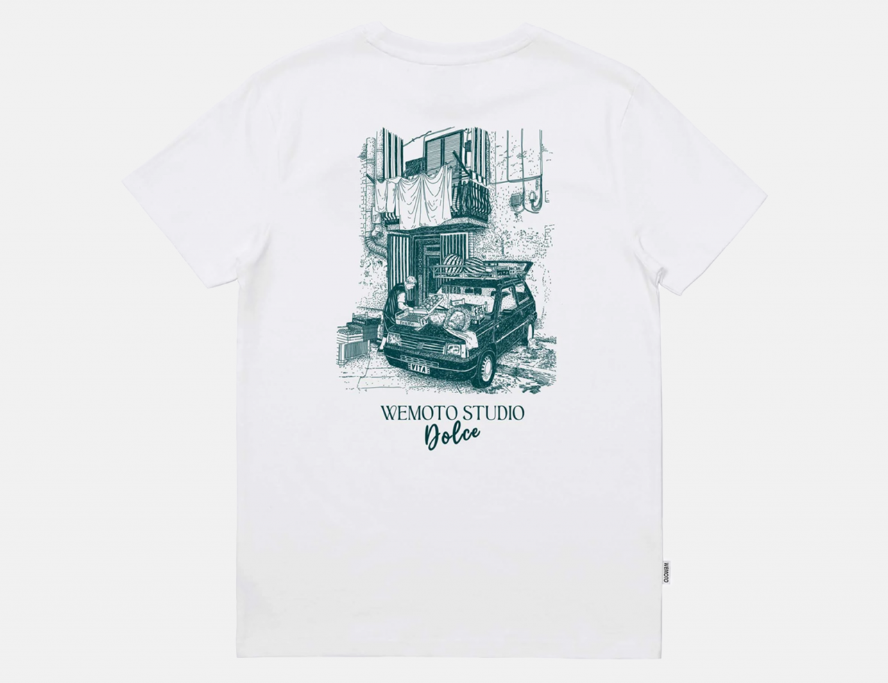 Wemoto Market T-Shirt - White