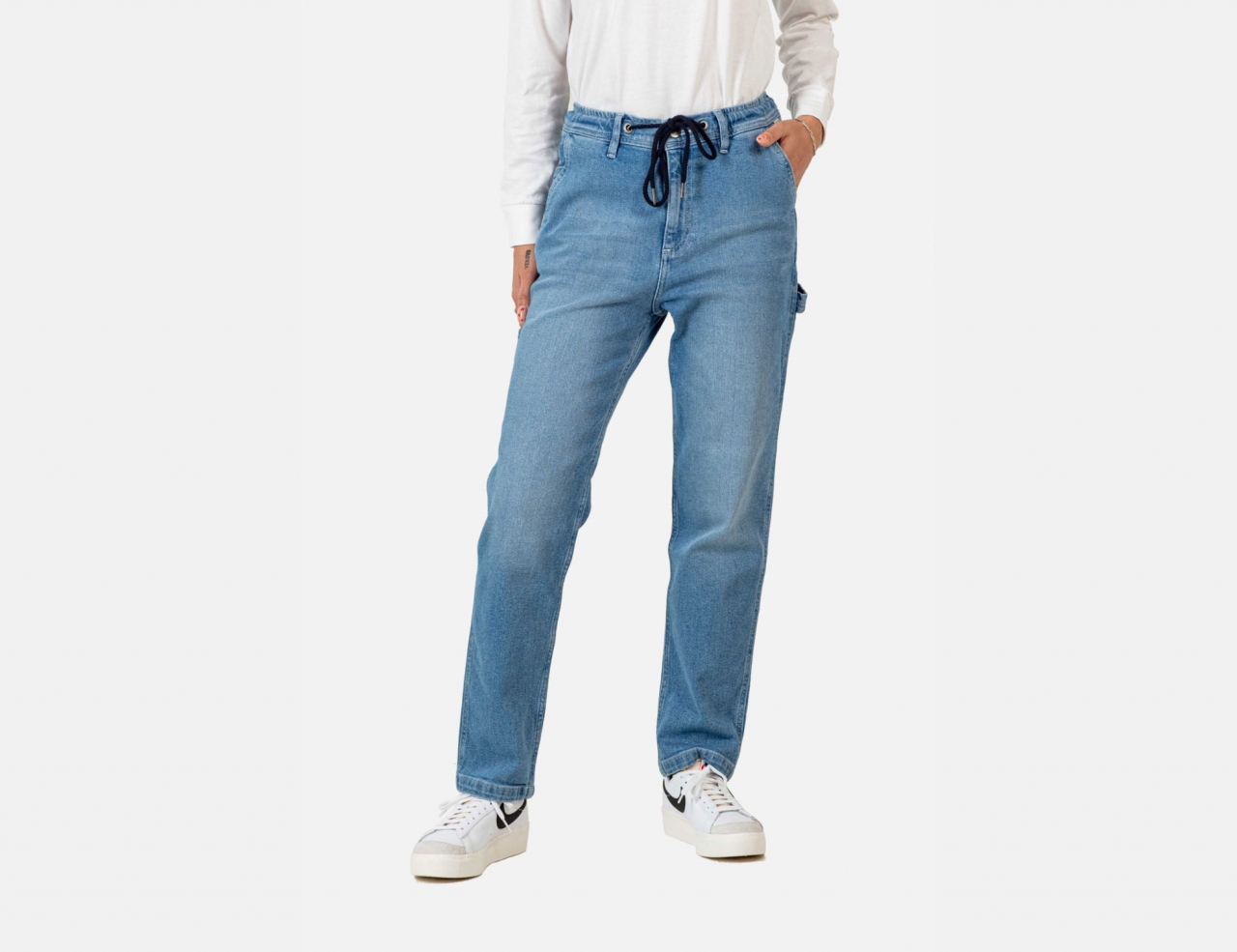 Reell Jeans Reflex Women Worker Pant - Light Blue