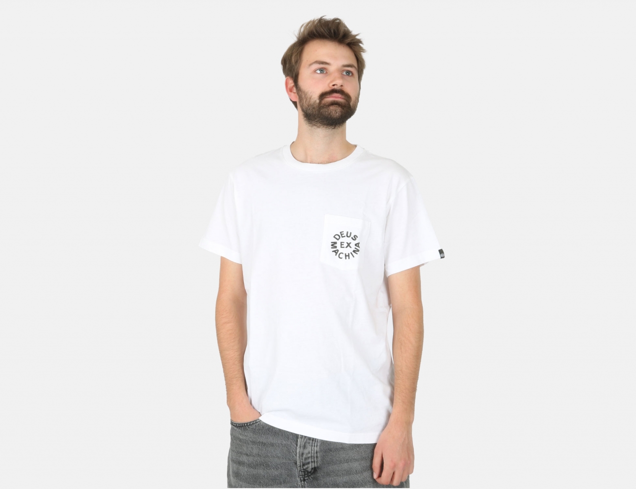 Deus ex Machina Logo T-Shirt - White