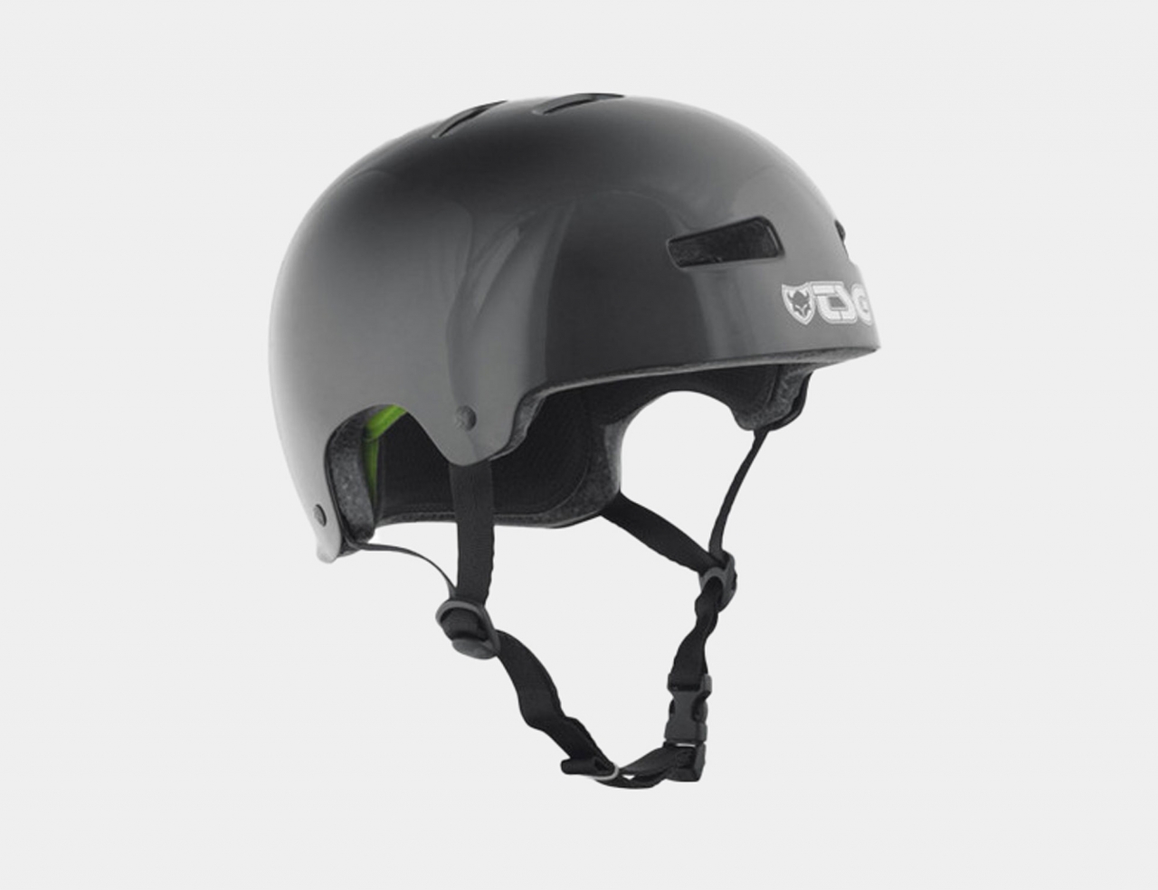 TSG Evolution Solid Colors Helm - Injected Black