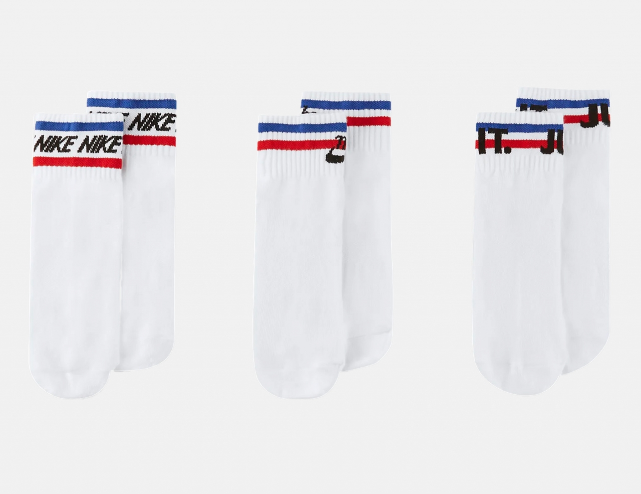 Nike SB Everyday Essential Socks (3-Pair) - White