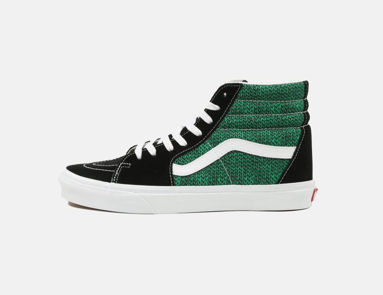 VANS Sk8-Hi Sweater Weather Sneaker - Black/Green