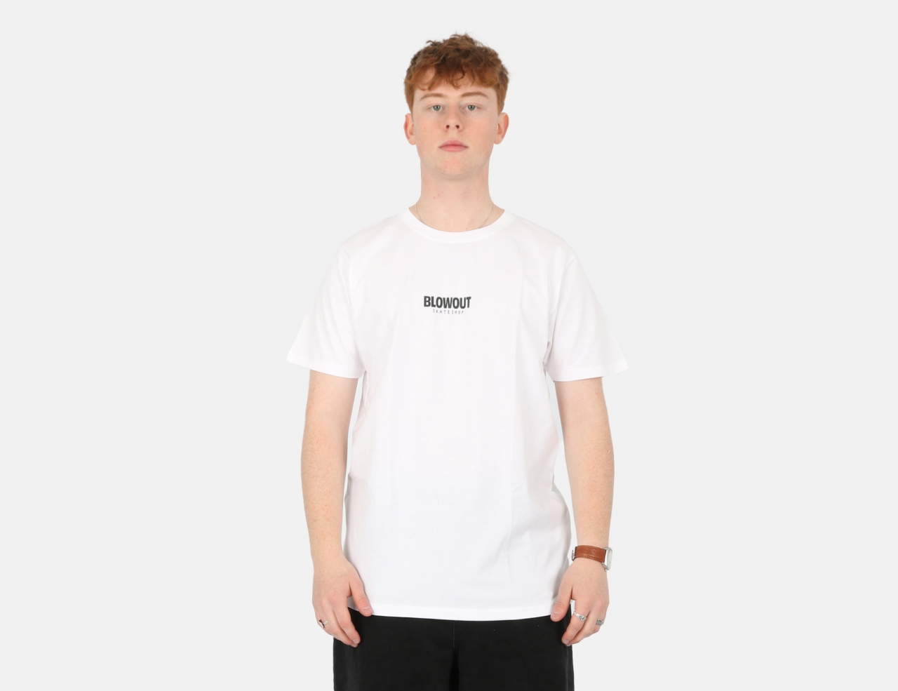 Blowout Logo T-Shirt - Weiß