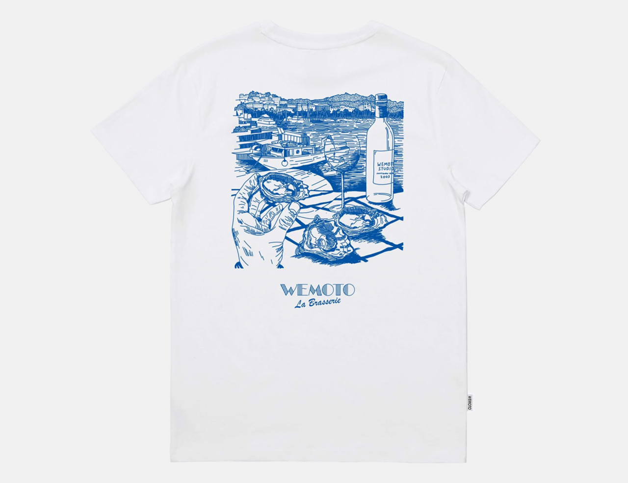 Wemoto Oyster T-Shirt - White