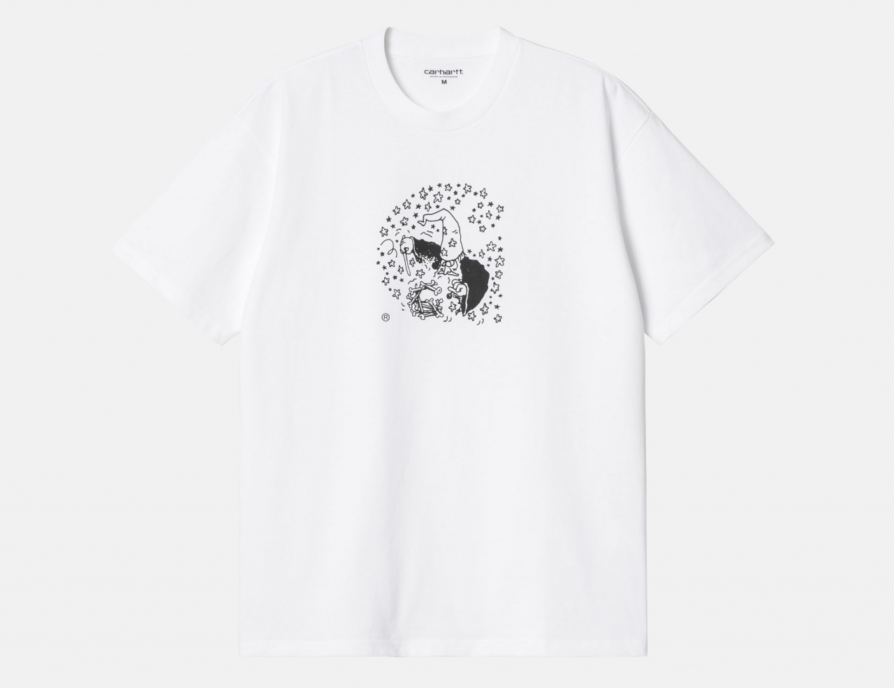 Carhartt WIP S/S Hocus Pocus T-Shirt - White/Black