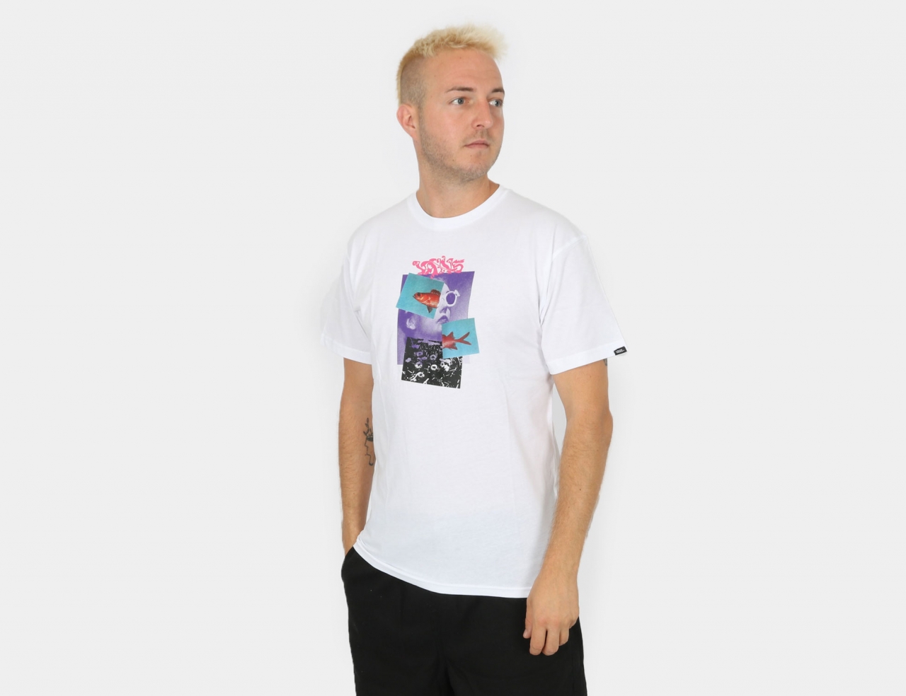VANS Fisheye T-Shirt - White