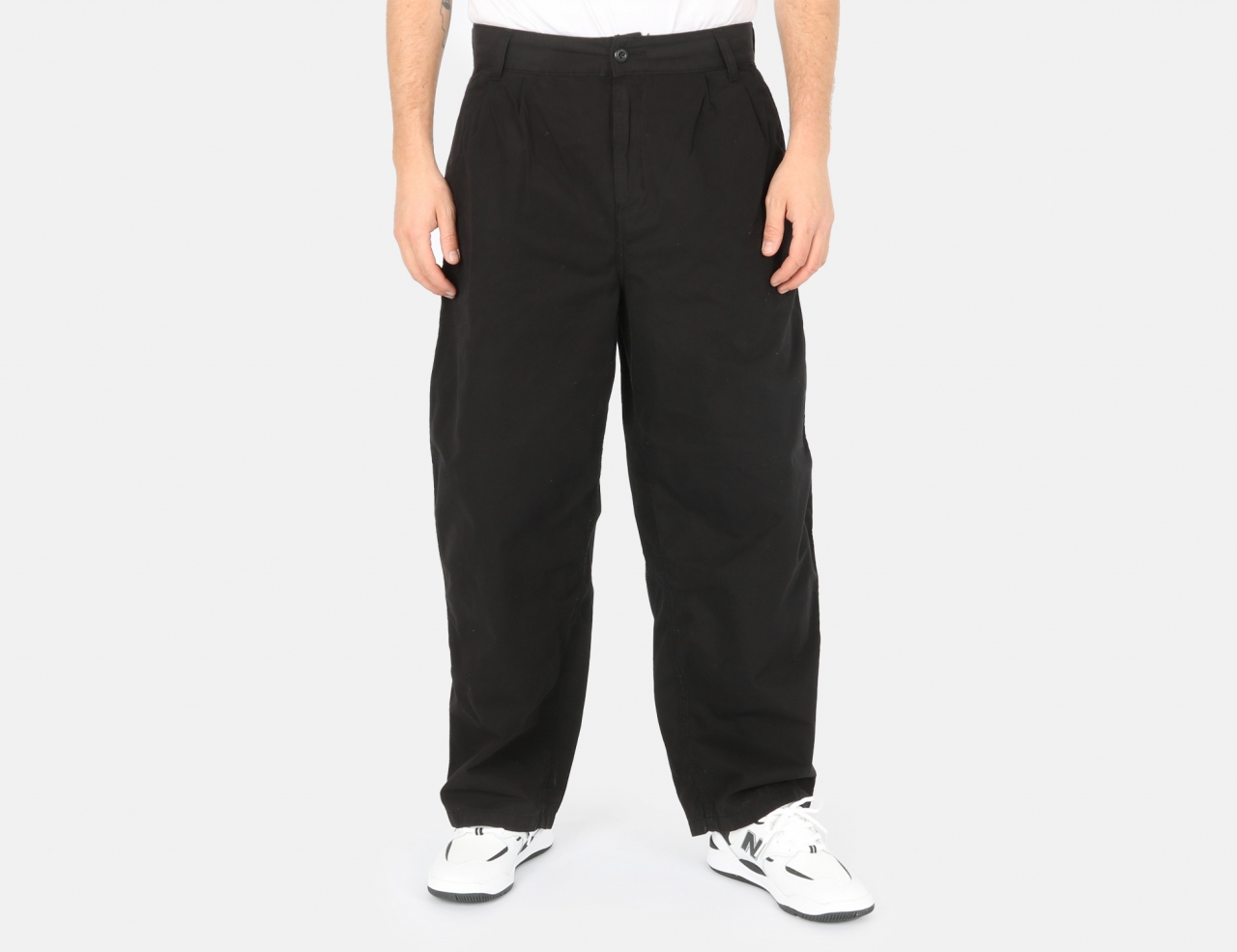Carhartt WIP Colston Pant - Black Garment Dyed