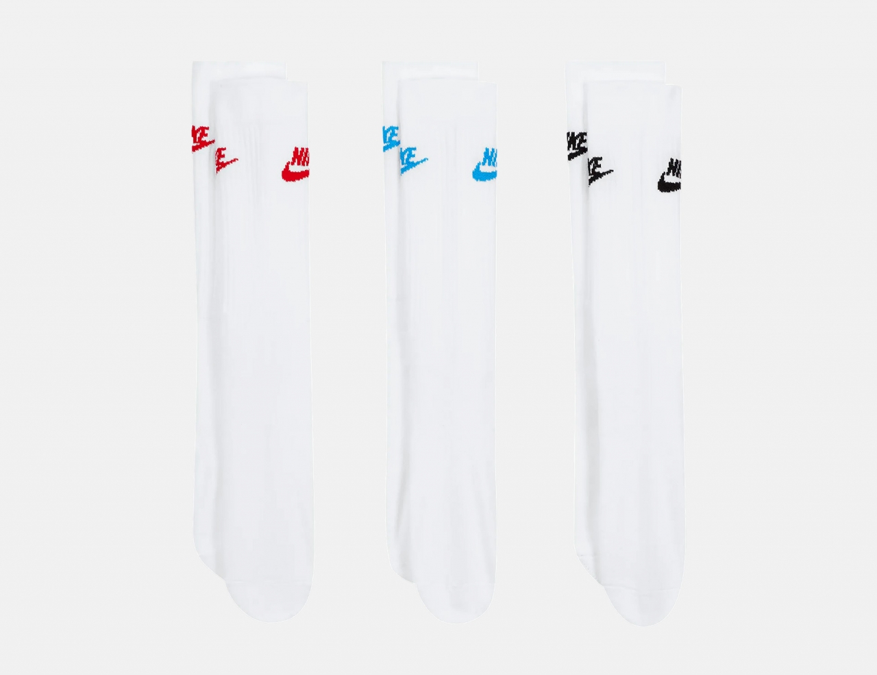 Nike SB Everyday Essential Crew Socke 3-Pair - White / Multi