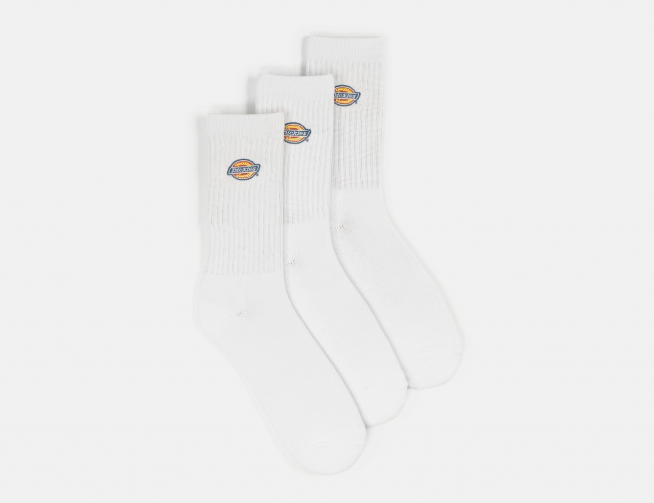 Dickies Valley Grove Embroidered Socks - White