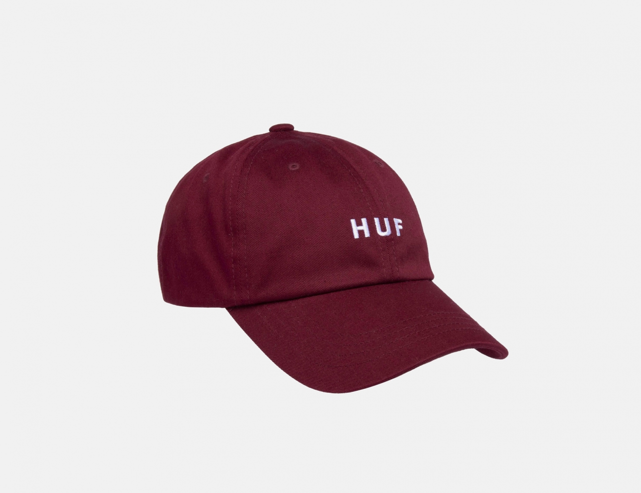 HUF Essentials OG Logo Dad Cap - Bloodstone