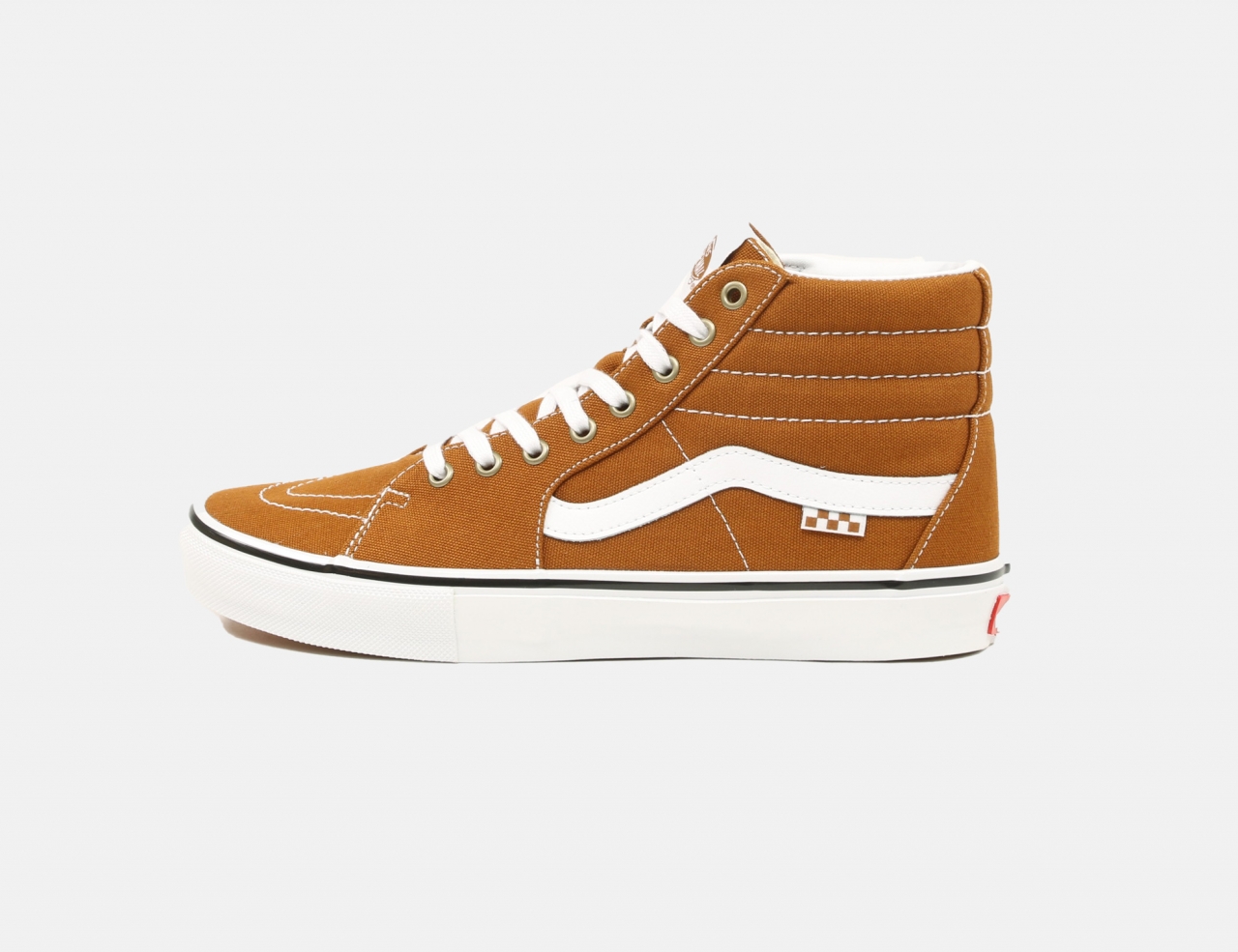 VANS MN Skate SK8-Hi Canvas Sneaker - Golden Brown