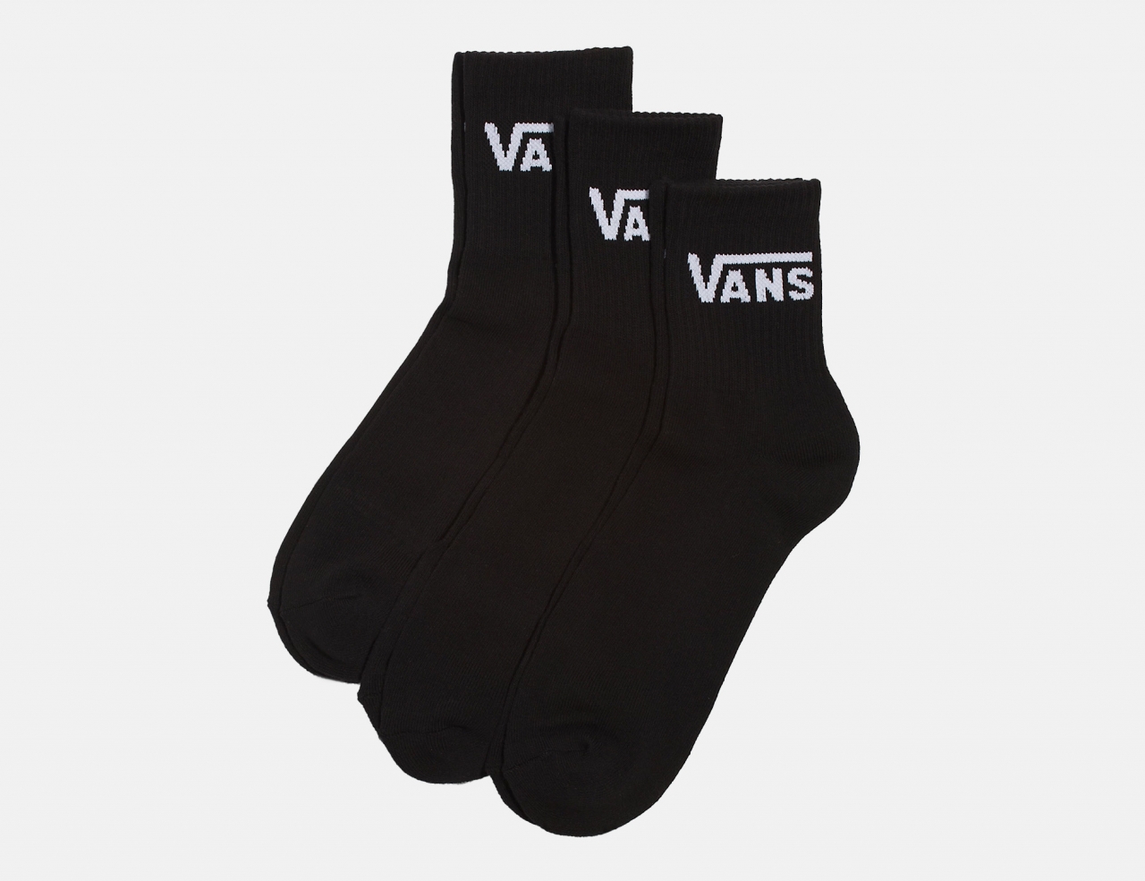 VANS Classic Half Crew Socks - Black