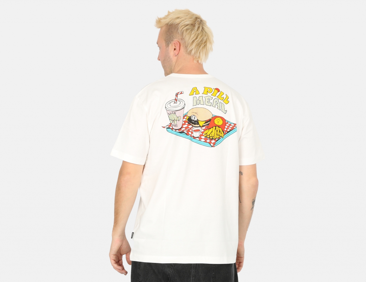 The Dudes A Pill Meal T-Shirt - Off-White