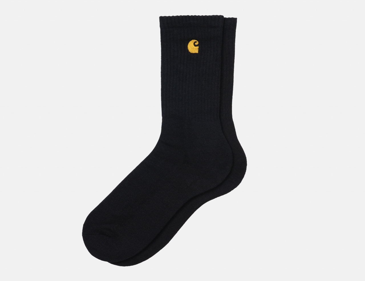 Carhartt WIP Chase Socks - Black / Gold