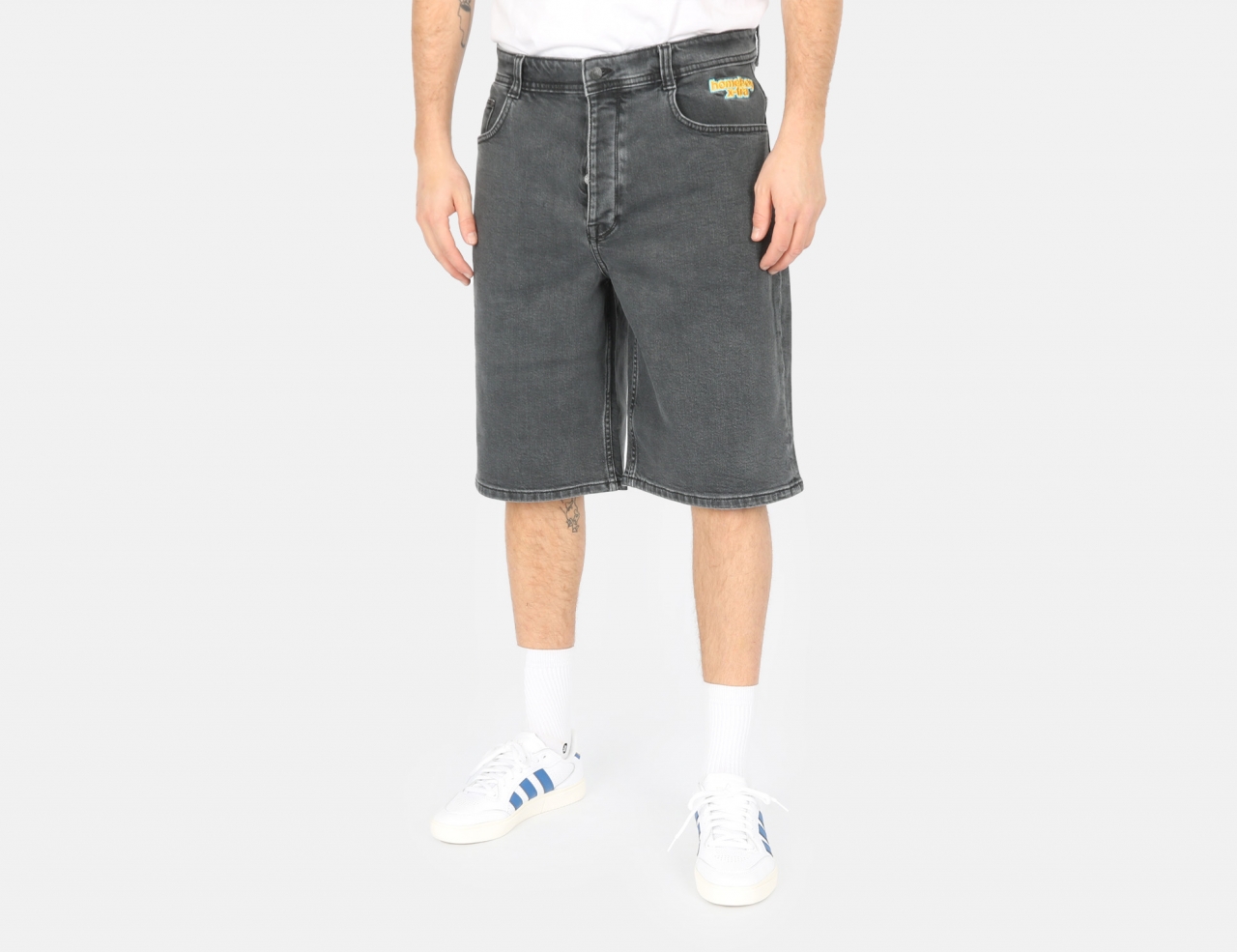 Homeboy x-tra Monster Shorts - Washed Grey