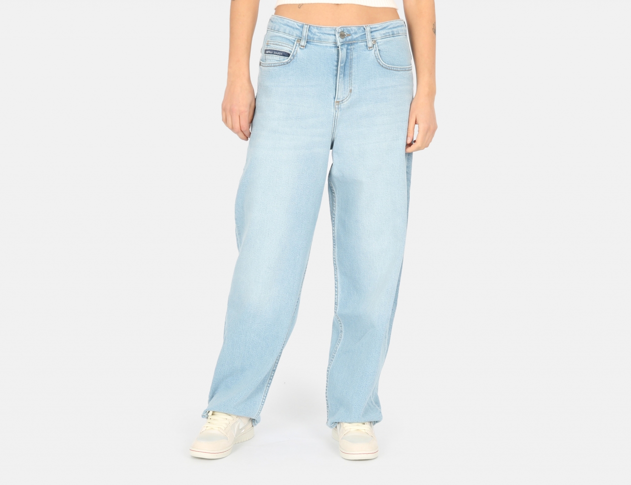 Reell Jeans W&#039; Chloe Baggy Pant - Light Blue Stone