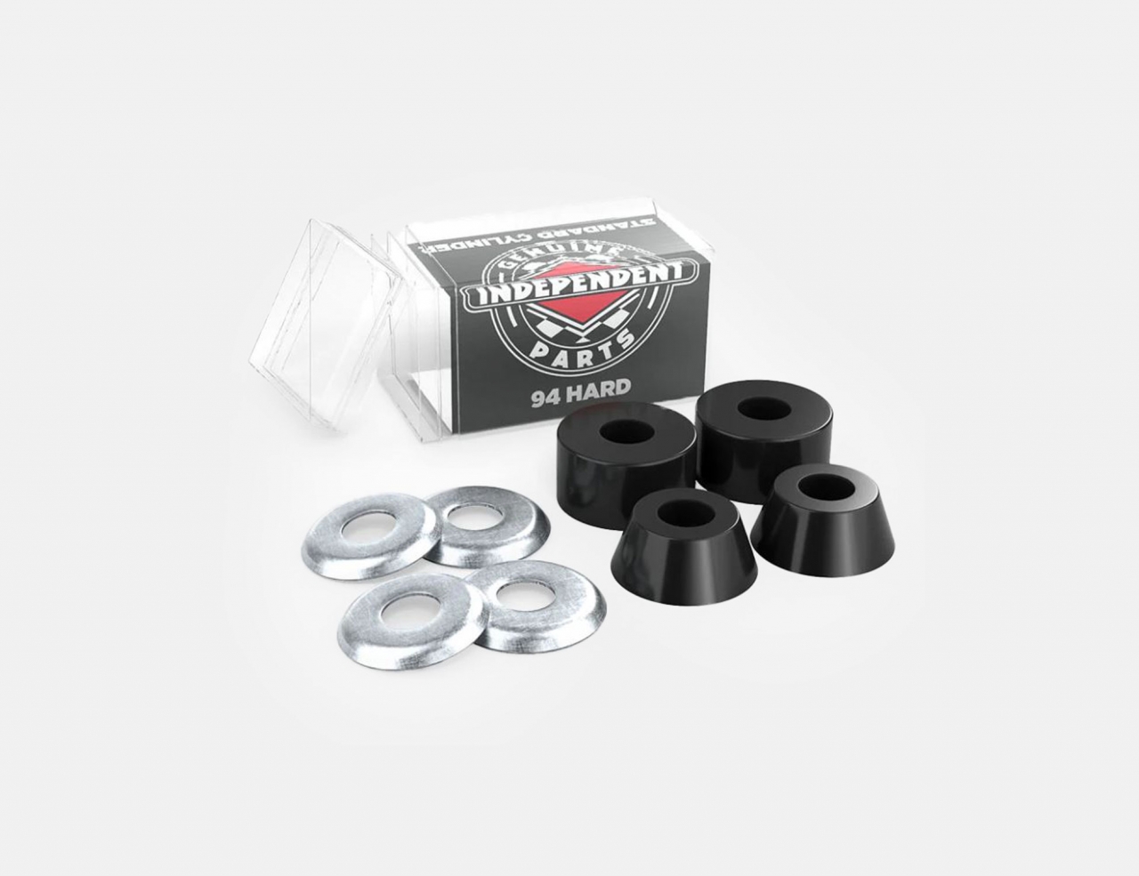 Independent Standard Cylinder Cushions Hard 94A Bushings - Black