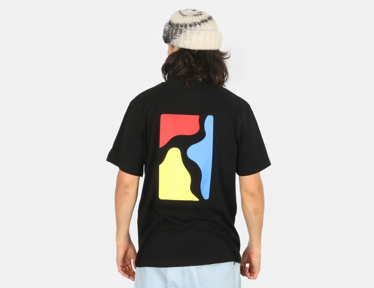 Poetic Collective Color Logo T-Shirt - Black