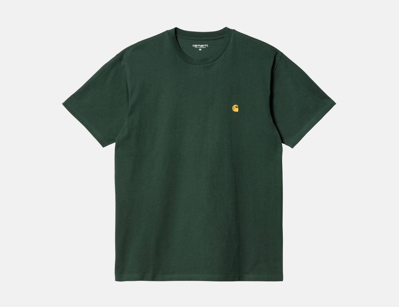 Carhartt WIP Chase T-Shirt - Discovery Green/Gold