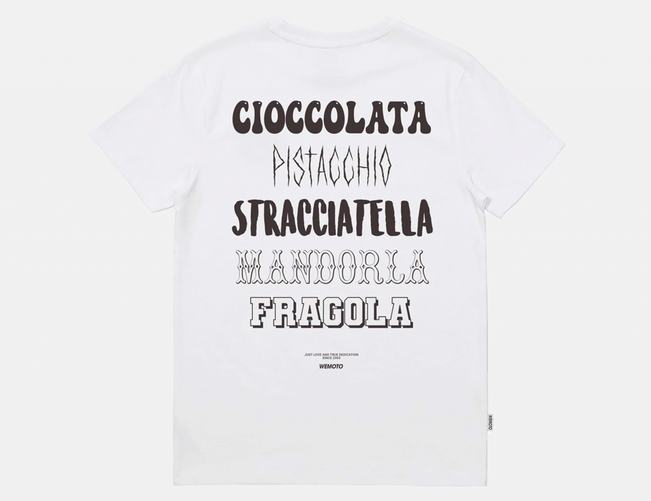 Wemoto Fragola T-Shirt - White