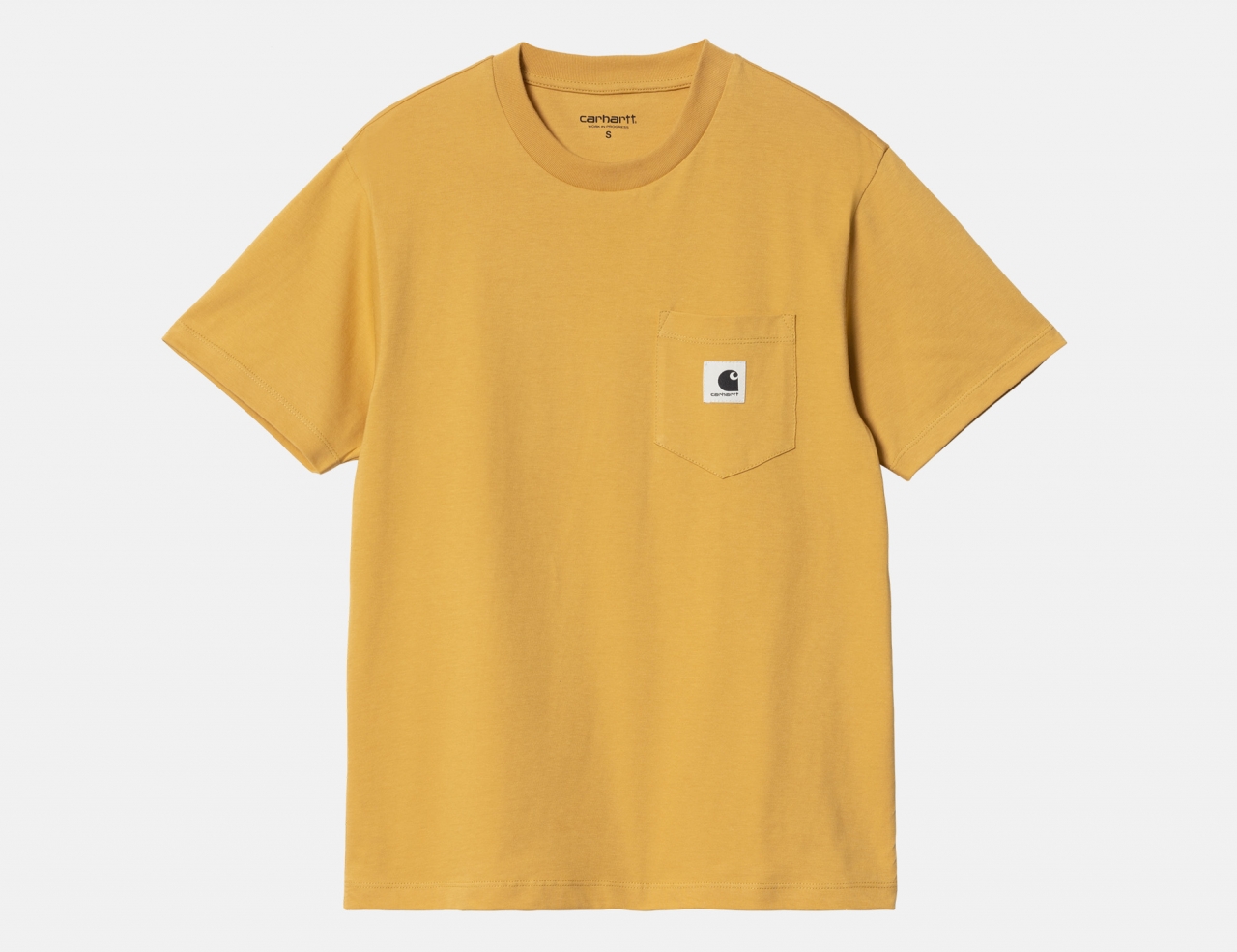 Carhartt WIP W&#039; Shortsleeve Pocket T-Shirt - Sunray
