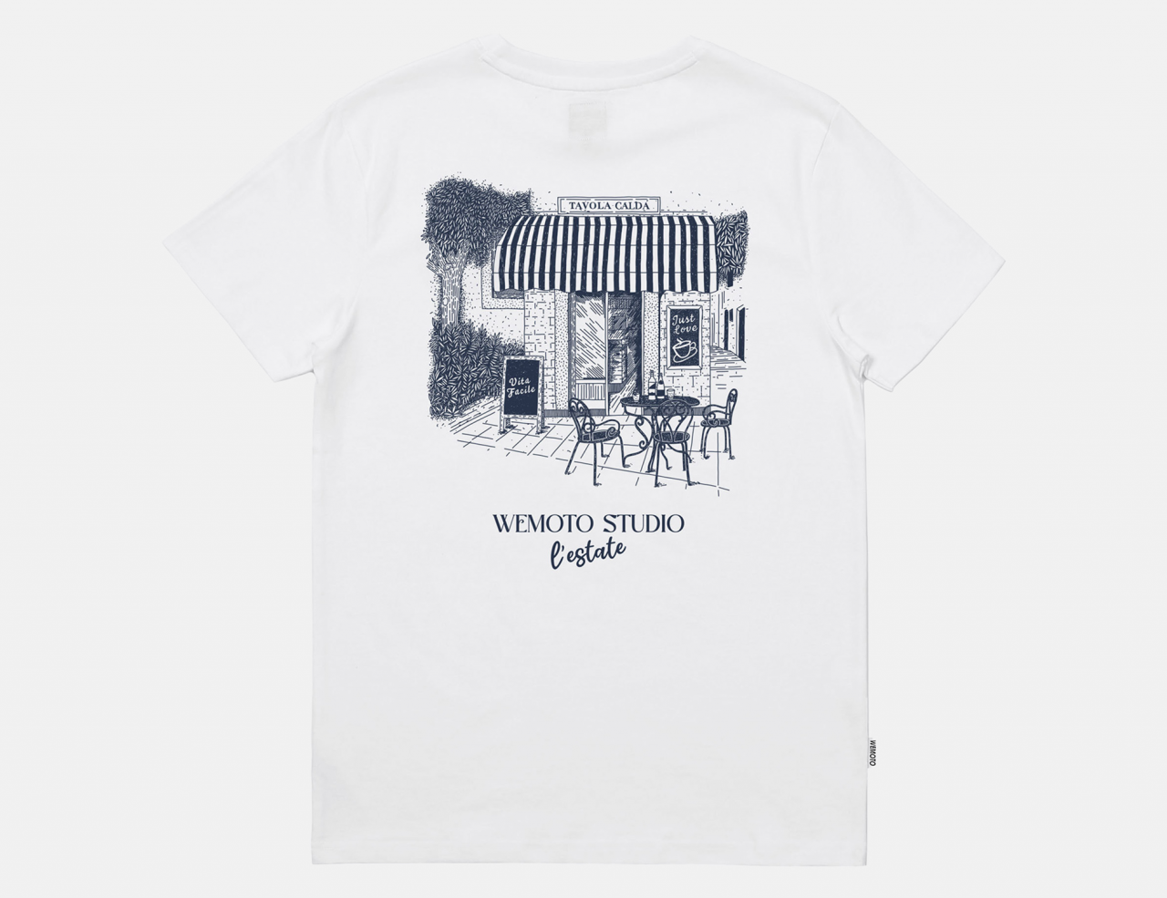 Wemoto Estate T-Shirt - White