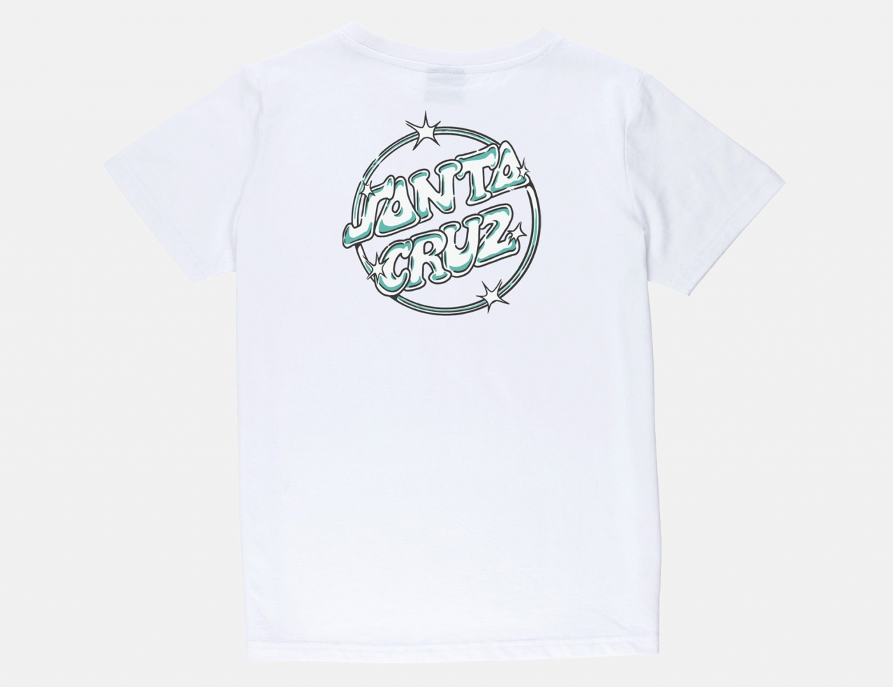 Santa Cruz Kids Glint Dot T-Shirt - White