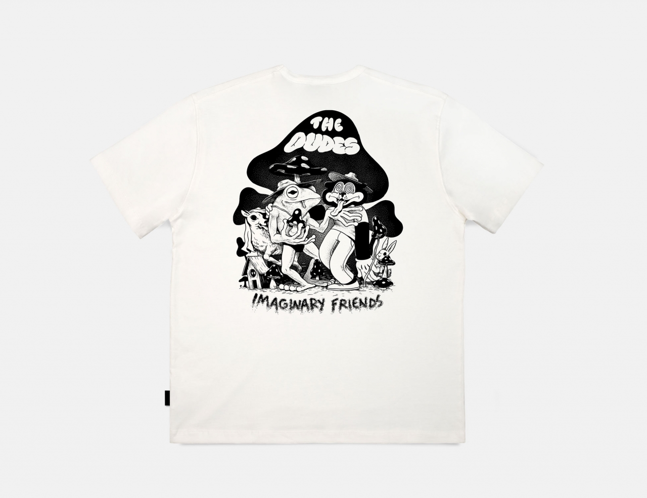 The Dudes Imaginary Friends T-Shirt - White