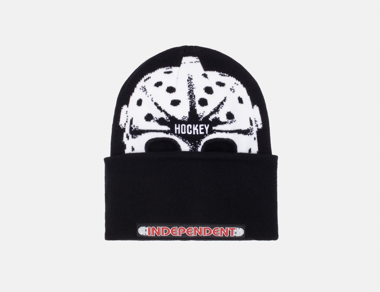 Hockey Skateboards Hockski Mask Beanie - Black / White