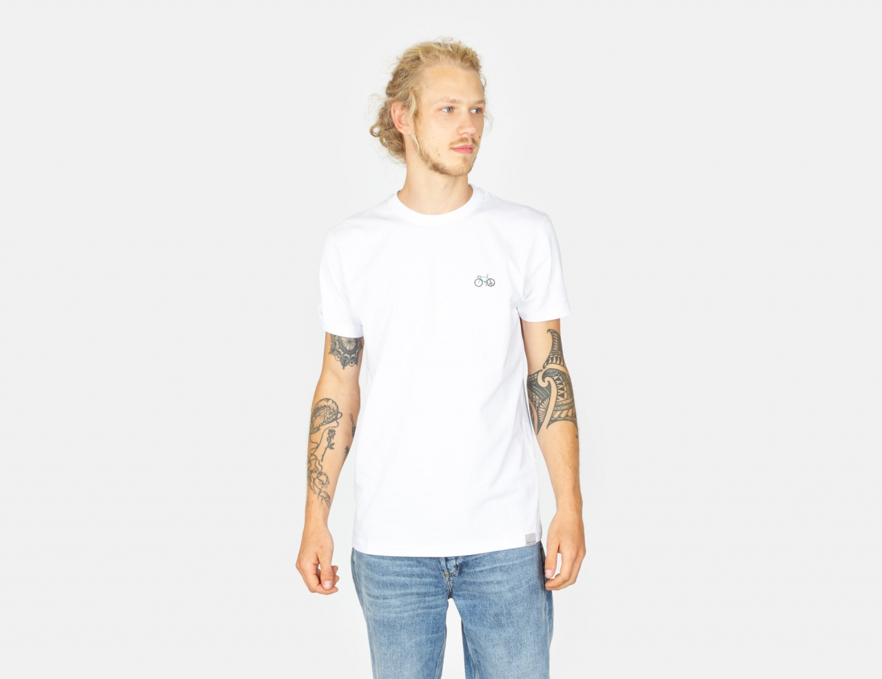 Iriedaily Peaceride Emblem T-Shirt - White