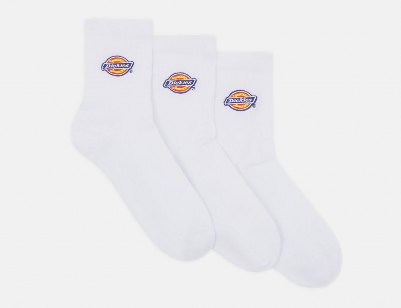 Dickies Valley Grove Mid Socks - White
