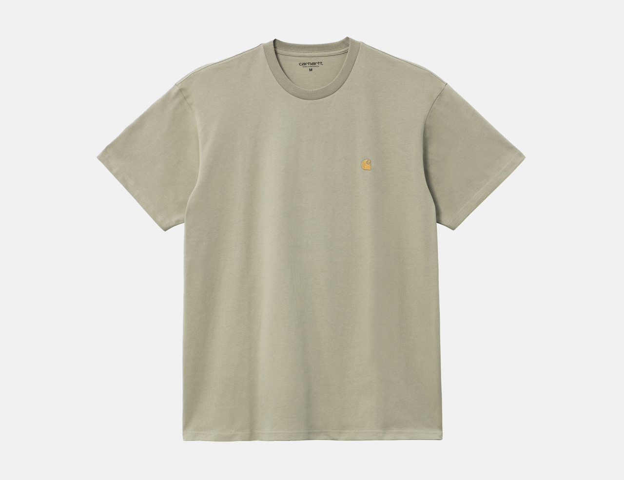 Carhartt WIP Chase T-Shirt - Agave / Gold